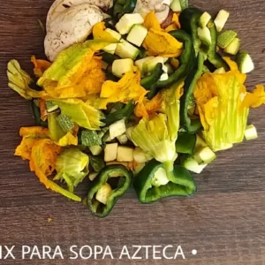 Mix de verduras para sopa Azteca