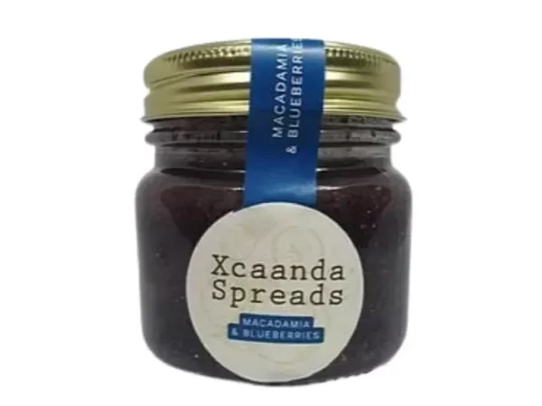 Spread macadamia y blueberries